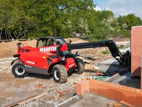 Оренда телескопічний навантажувач Manitou Маніту в оренду Послуги Вила