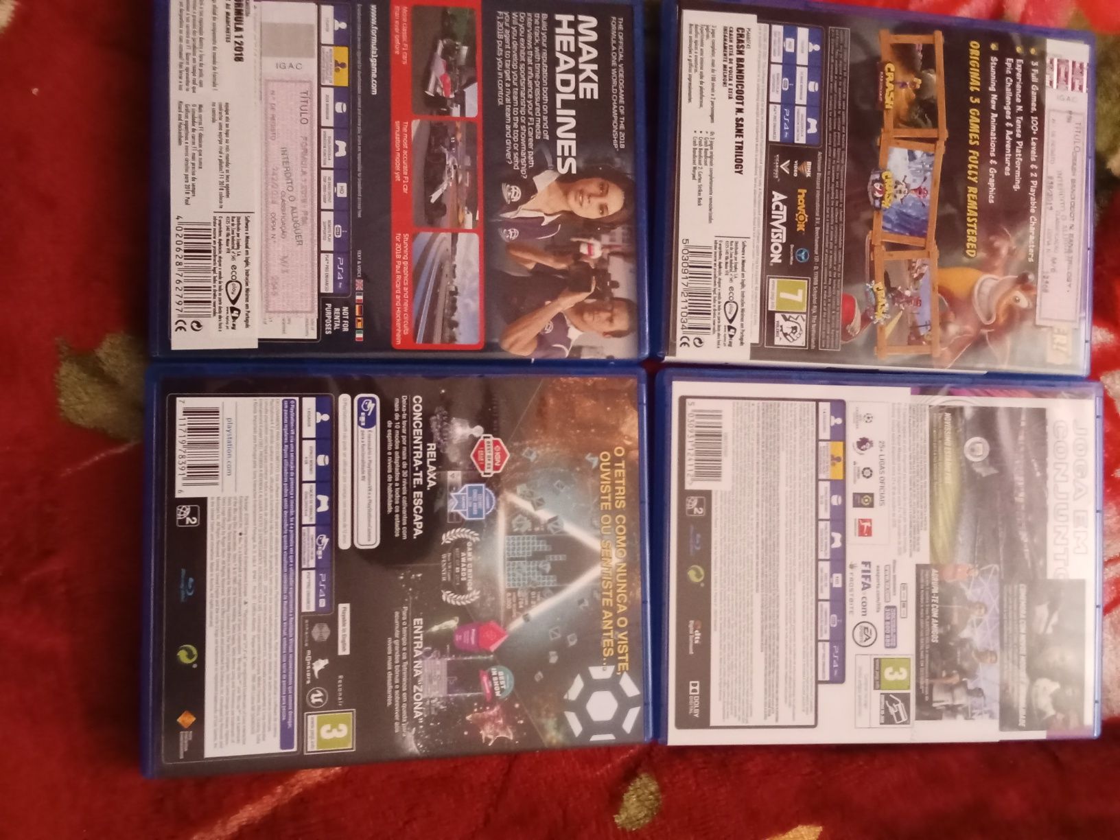 Vendo jogos de PS4