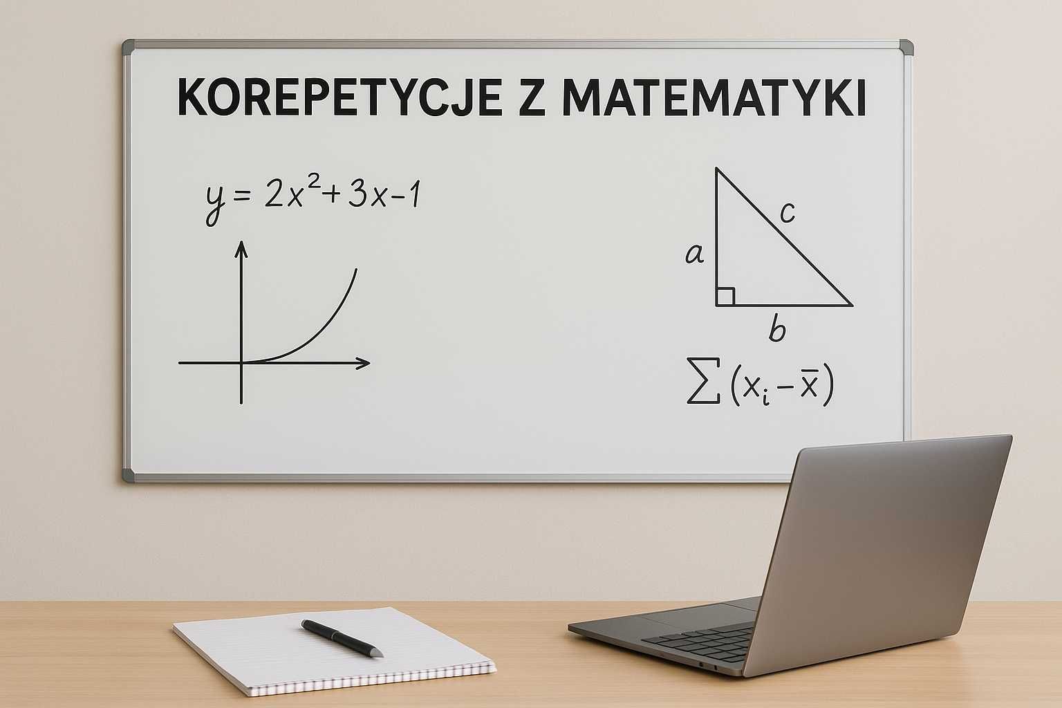 Korepetycje z matematyki – matura, egzamin 8-klasisty i bieżąca pomoc