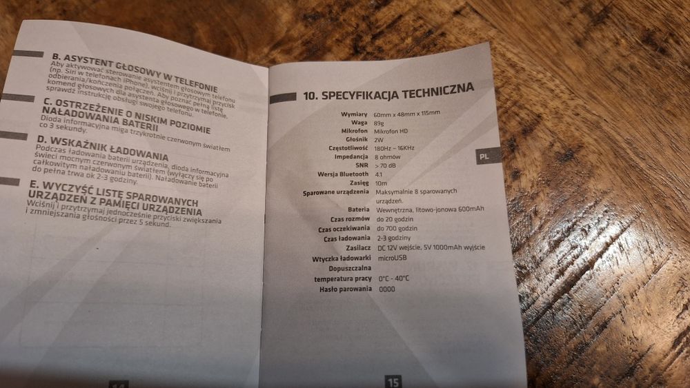 Zestaw Głośnomówiący XBlitz X600