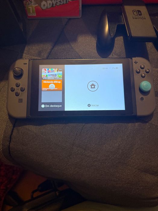 Nintendo switch como nova, sem riscos