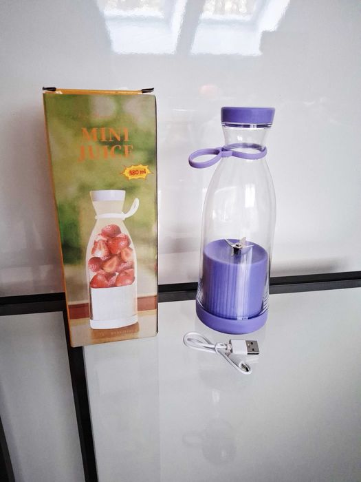 Nowy Mini blender przenośna sokowirówka FRESH JUICE 380ml