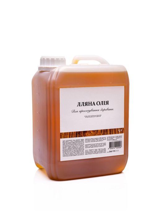 Олія лляна натуральна 5 л.