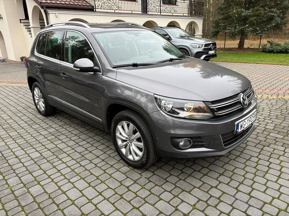 Volkswagen Tiguan 1.4 160 KM Kamera cofania Alcantara Nawigacja Hak