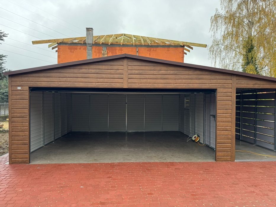 Garaż z bramą segmentową premium