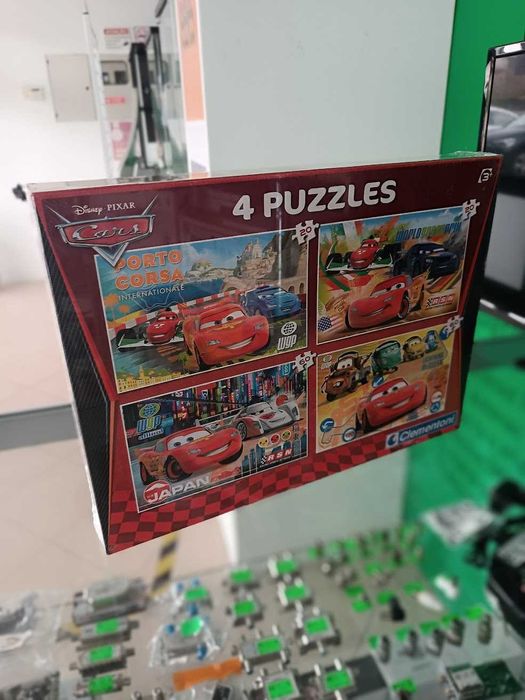PROMO:Clementoni 4 Puzzles Disney Cars (20+20+60+60pcs)