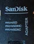Adapter Sandisk Micro SD MicroSD na SD ORYGINALNY