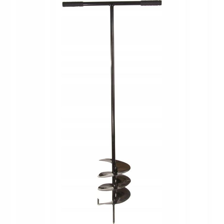 Świder Do Ziemii Gleby 170mm 17cm Ogrodniczy Wiertnica Dołownik Grafit