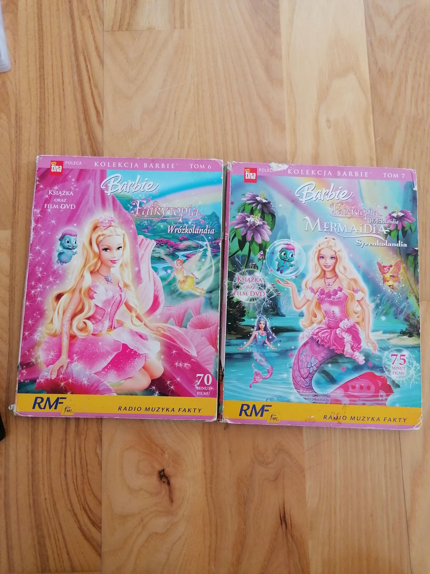 Bajki dvd Ben i Holly, Barbie, Hello Kitty