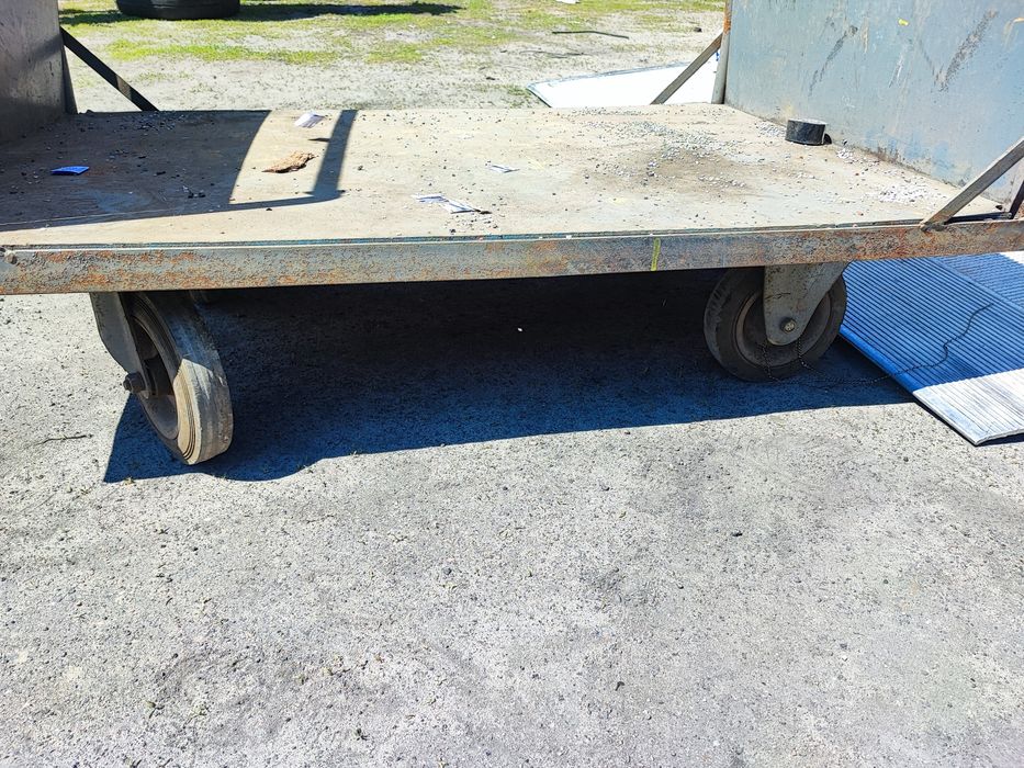 Wózek towarowy, na belki materialu ,windowy , paleciak z epoki PRL