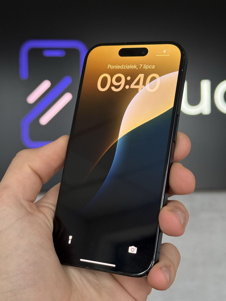 RATY 0% iPhone 15 Pro 128GB BATERIA 95% GWARANCJA 12 miesięcy!!!