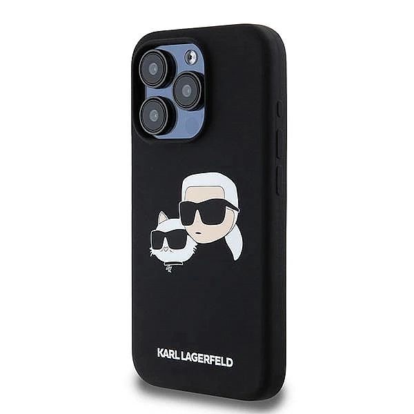 Etui Karl Lagerfeld Silicone Karl&Choupette MagSafe na iPhone 15 Pro M