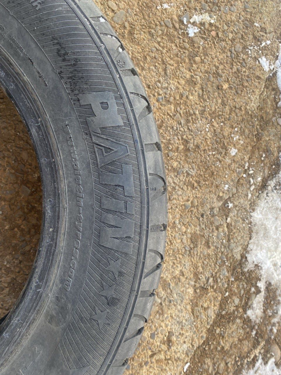 Розпаровка 175/70 r14 Plarin RP60 Winter зима 1шт 2017р