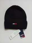 Nowa oryginalna czapka Tommy Hilfiger Tommy Jeans czarna bawełna