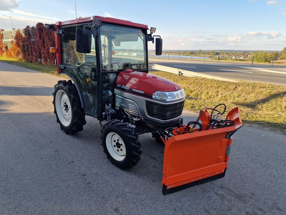 Traktorek Yanmar EF220 komunalny Zarejstrowany  z Gwarancją