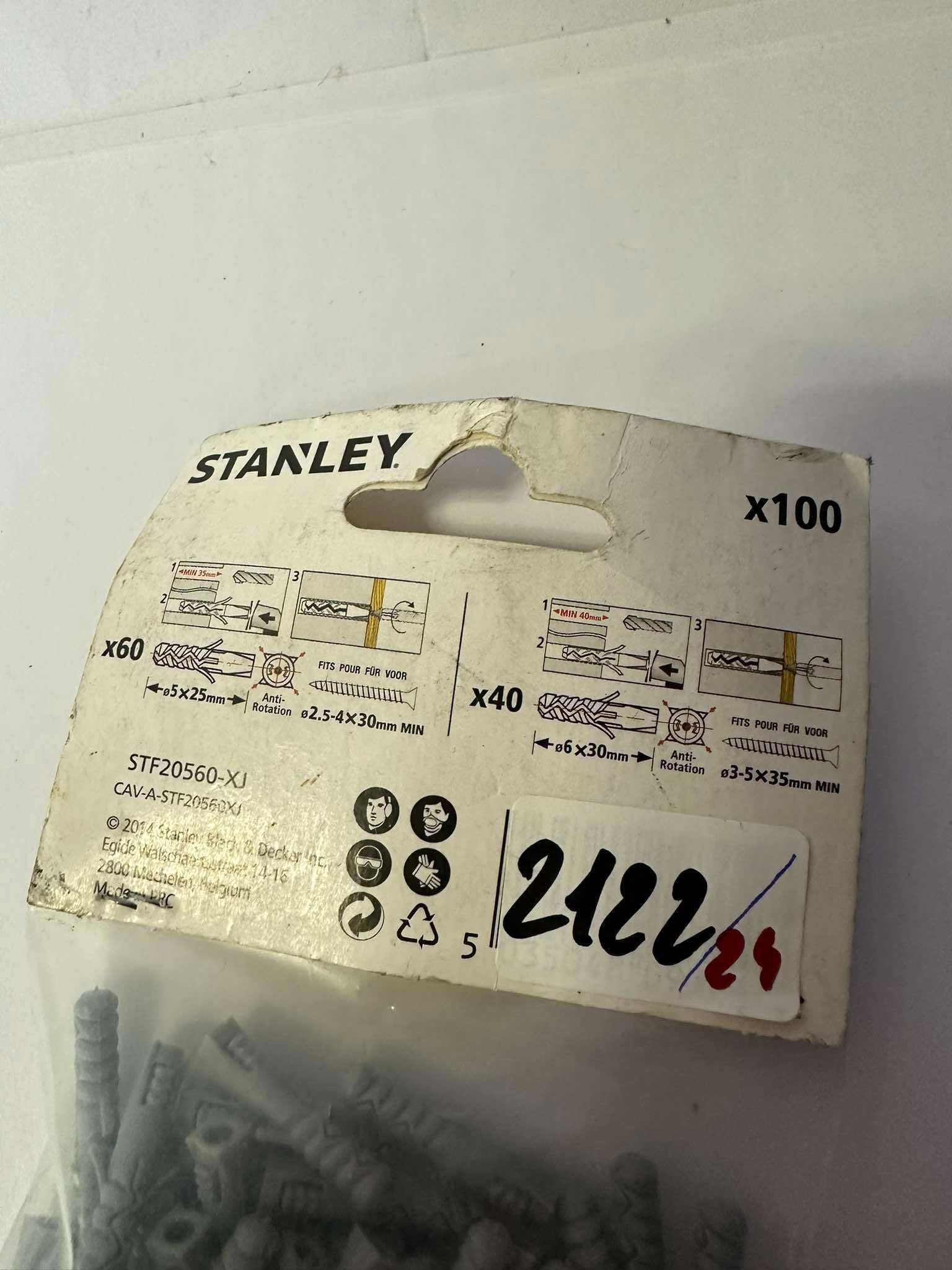 STANLEY Kołki rozporowe STF20560-XJ (2123/24) tyl