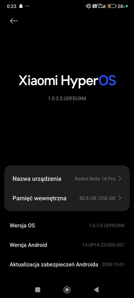 Redmi note 14 pro 256gb