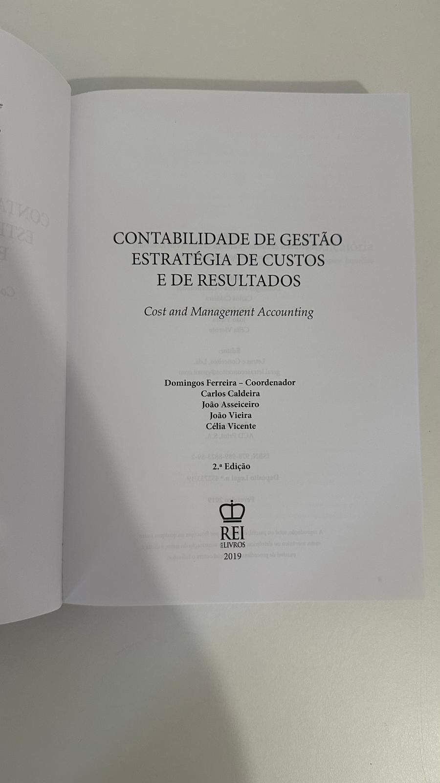 Contabilidade de Gestão - Estratégia de Custos e de Resultados