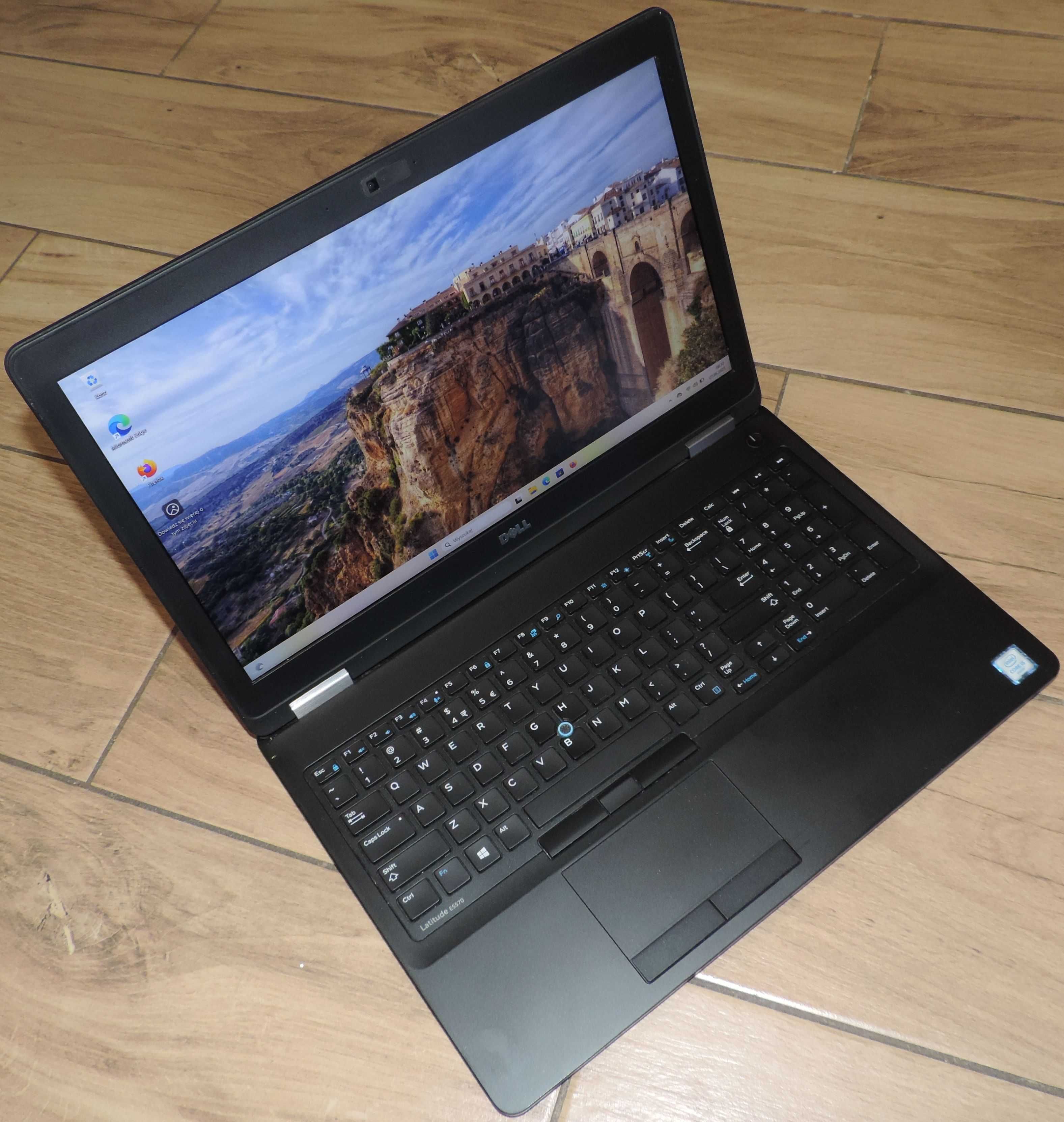 Dell Latitude e5570 i5 RAM32 SSD512 15,6FHD gw12m W11-Lapserwis Elbląg
