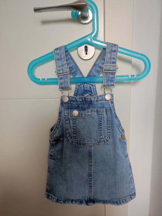 Ogrodniczki jeansowe Next