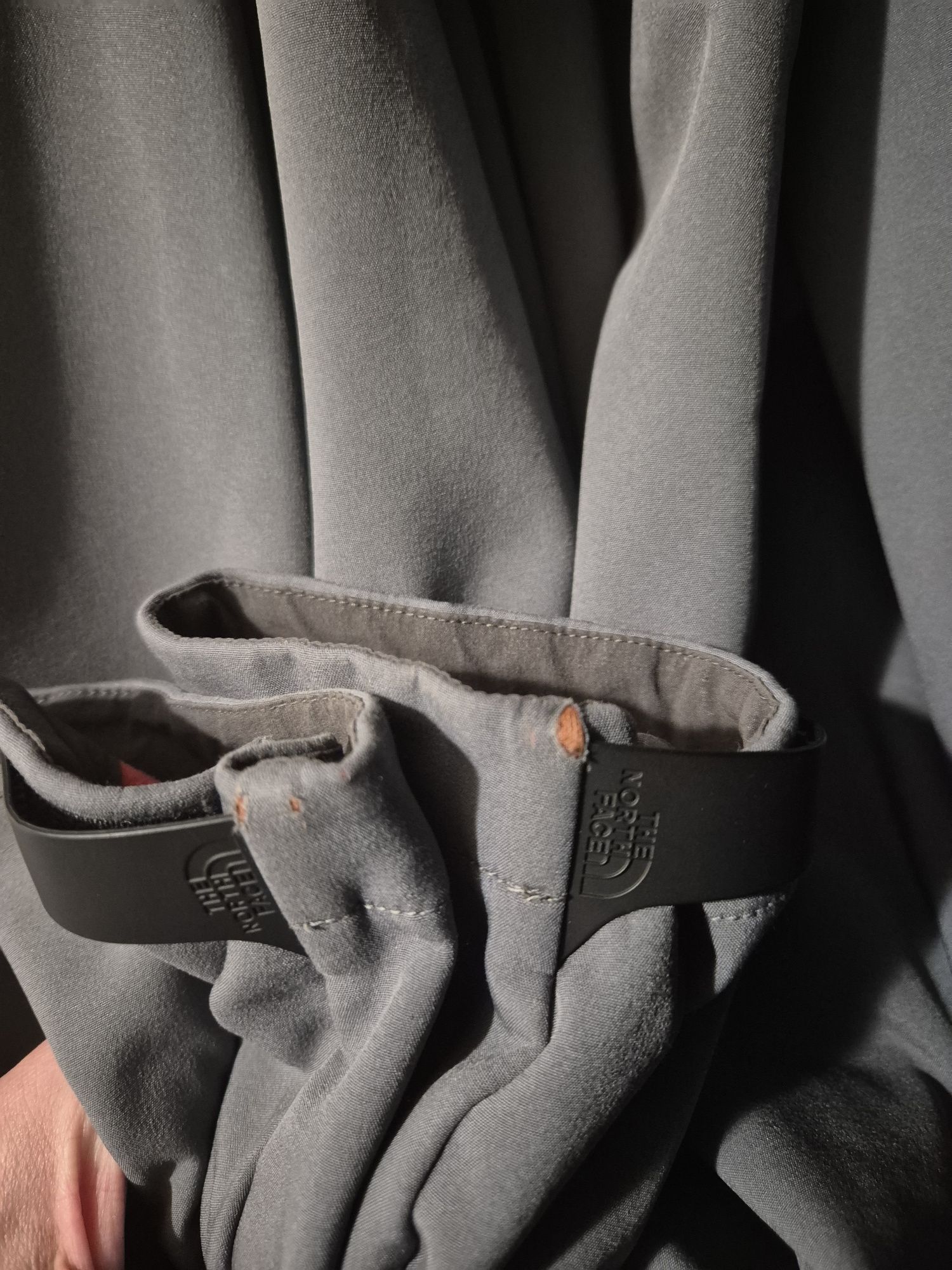 Куртка , софтшел, с капюшоном ,флис The North Face gray p. XL-XXL