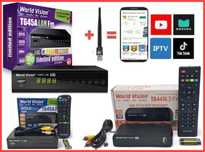тюнер Т2 приставка WV644 645A Lan з VideoCast +300iptv кан