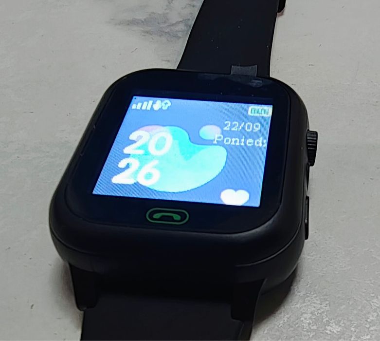 Zegarek smartwatch dla dziecka! GPS, SIM polskie menu