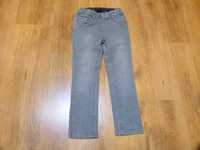 rozm 110 C&A spodnie jeans szare