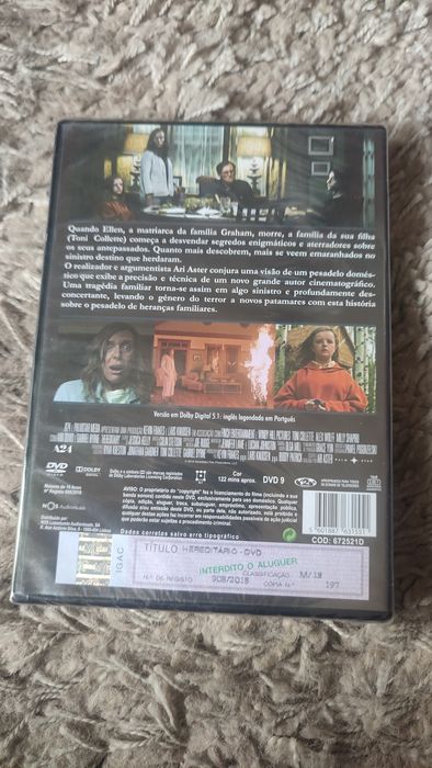 DVD "Hereditário" Raro
