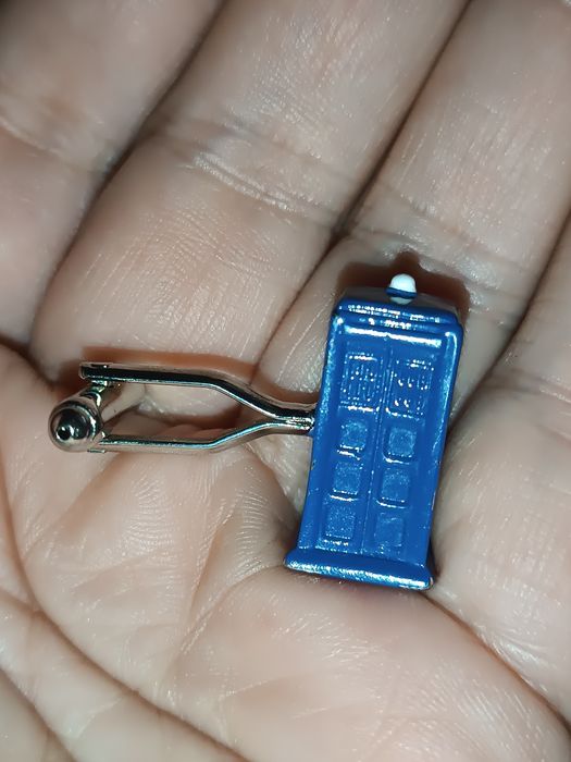 Колекційні запонки Тардіс Доктор Хто TARDIS Doctor Who