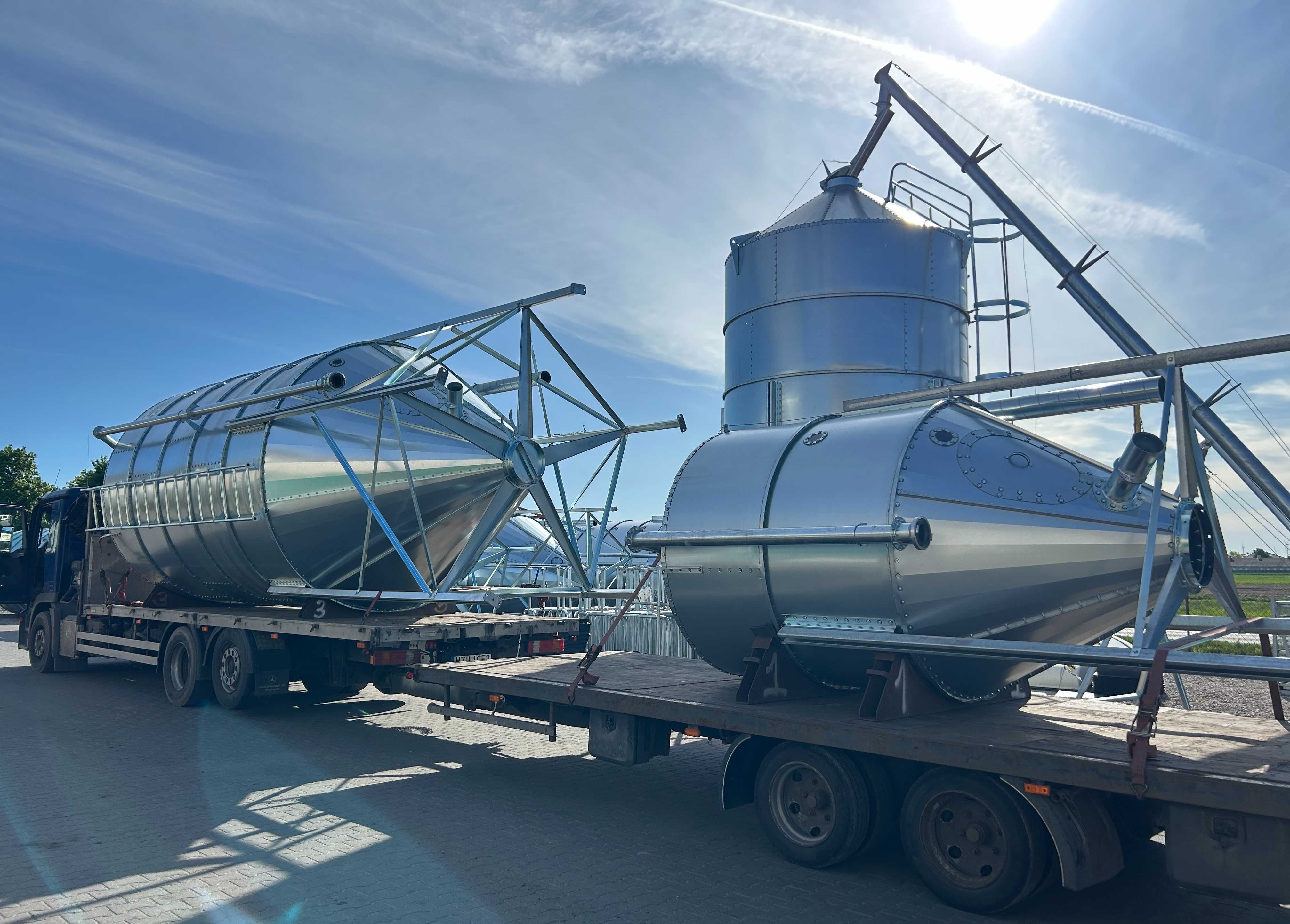Silos Zbożowy Paszowy Lejowy 3/5/6/8/9/12/15/18/20/25/30/36/38 OD RĘKI