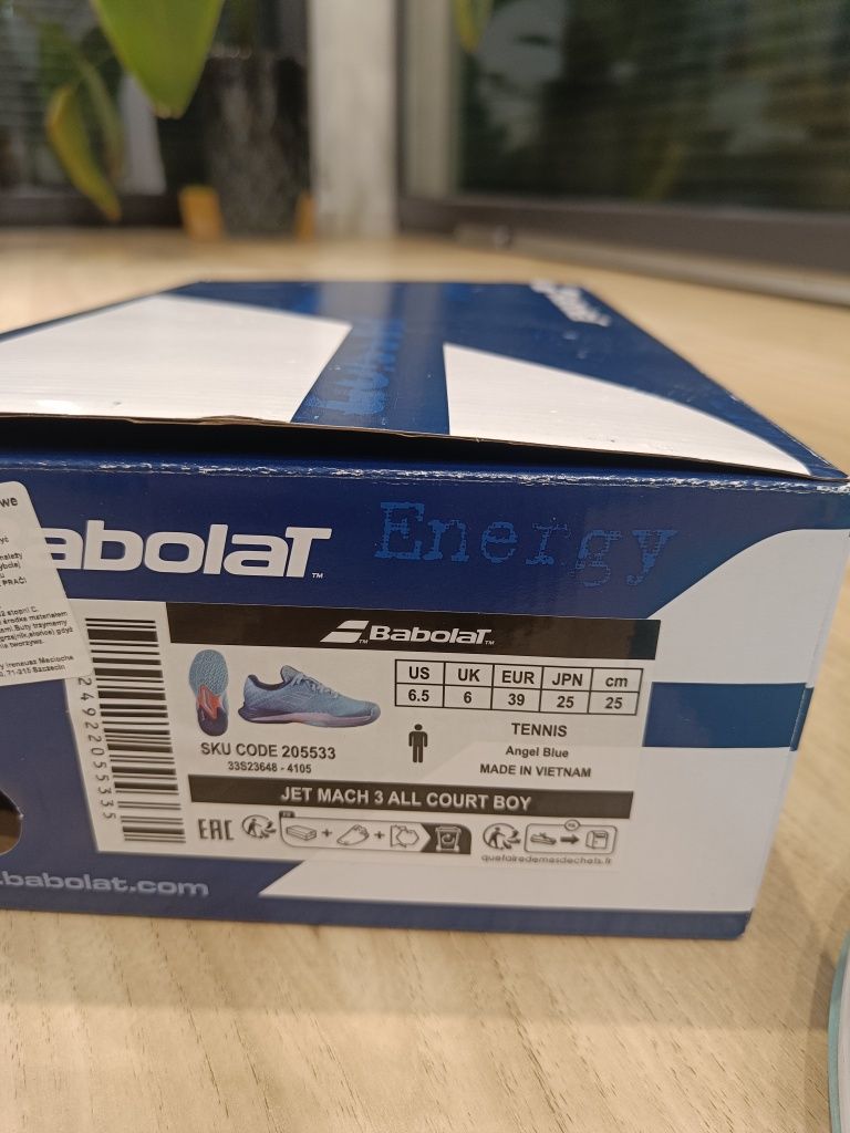 Buty Babolat Jet Mach 3 do tenisa rozm 39