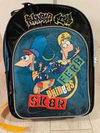 Nowy plecak szkolny Phineas&Ferb
