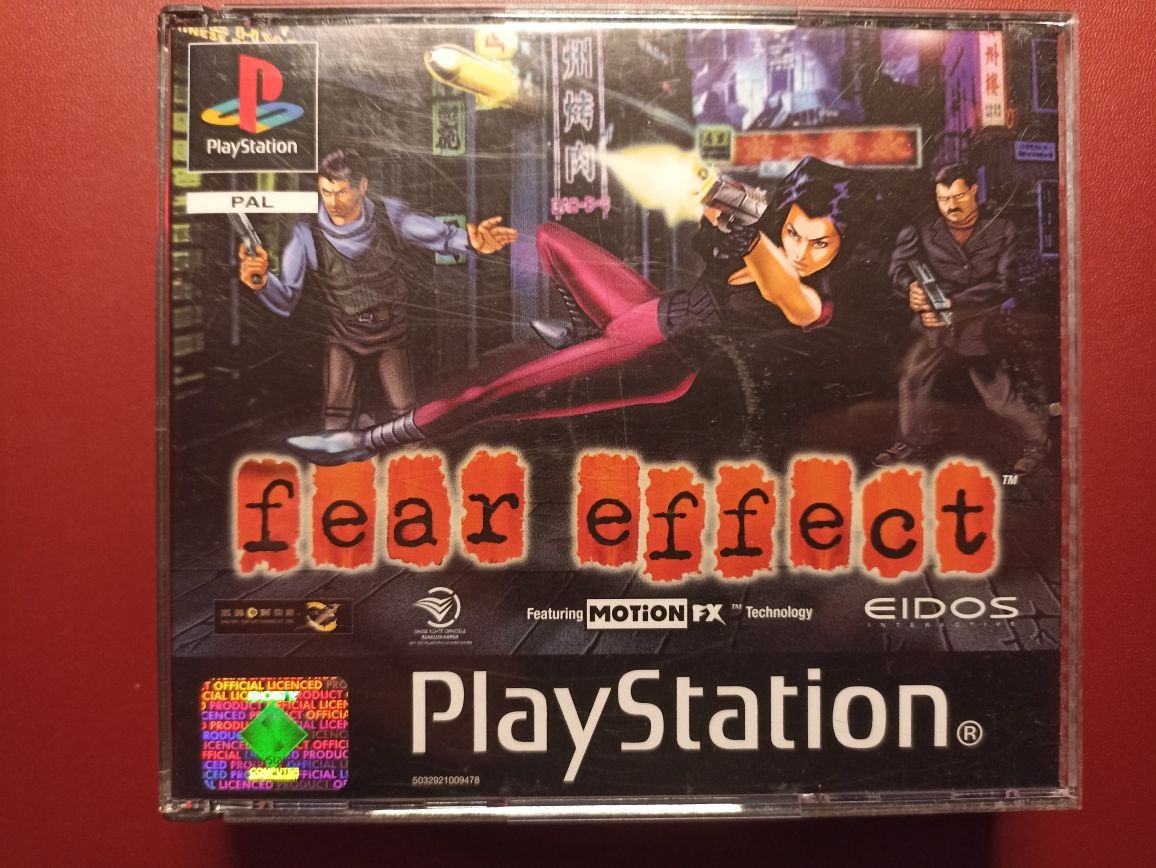 PS1 Fear Effect CIB PAL Black Label Completo - Portes Gratis