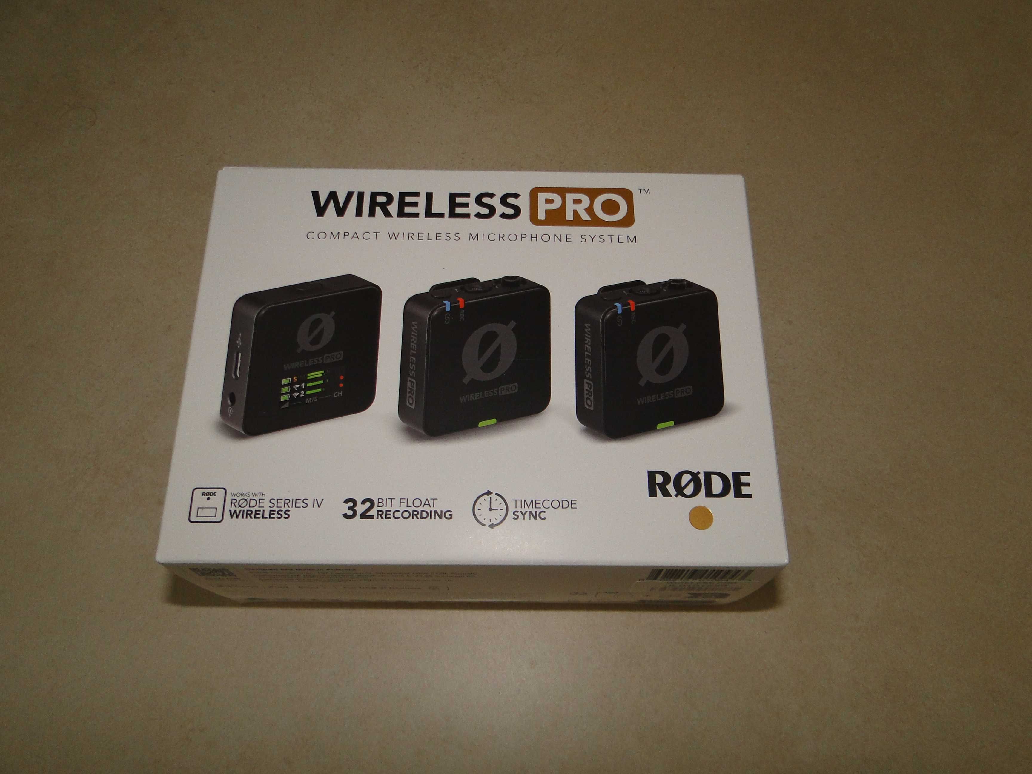 Super Bezprzewodowy System Mikrofonowy RODE WIRELESS PRO.Nowy.Okazja