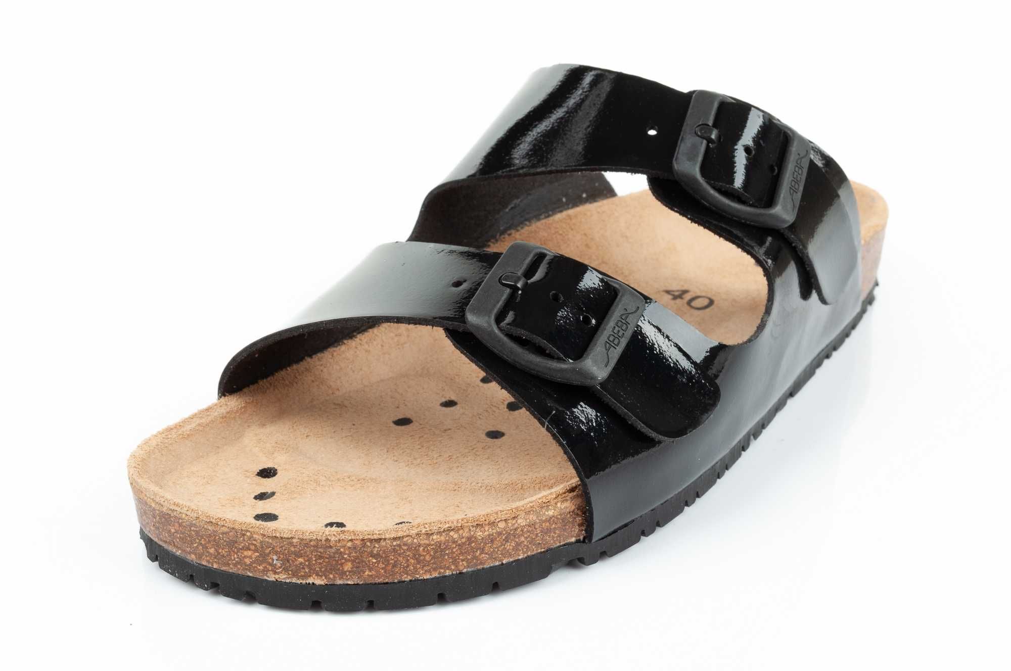 Klapki sandały robocze Abeba Sandals Black [8088] różne rozmiary