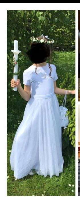 Sukienka komunijna + dodatki