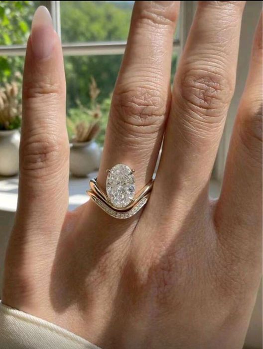 Anel de prata com pedra imitação diamante