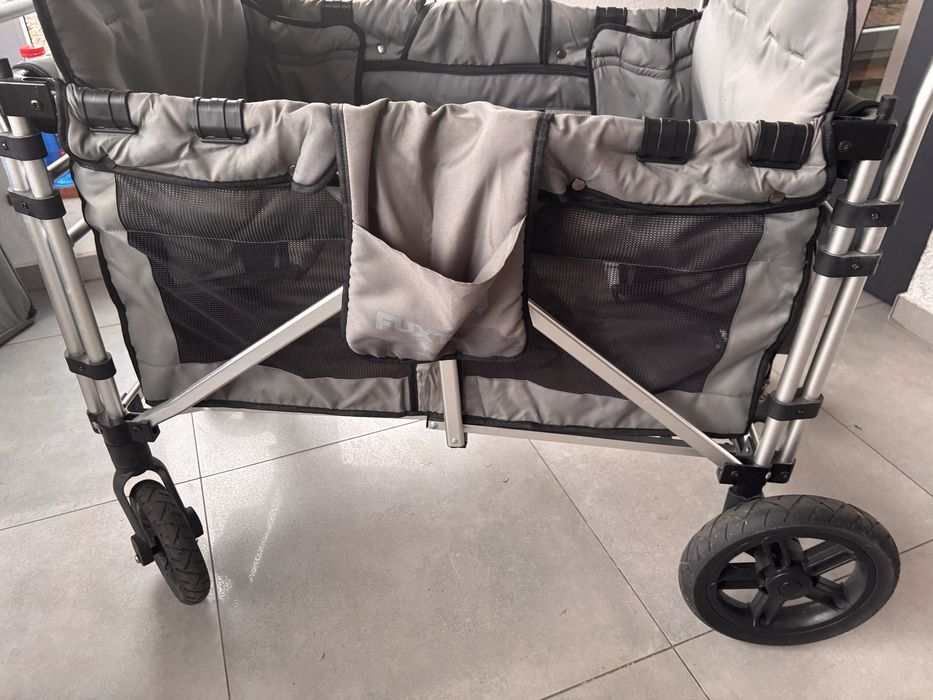 Składany wózek PREMIUM FUXTEC FX-CTXL900 wagon 4 osobowy