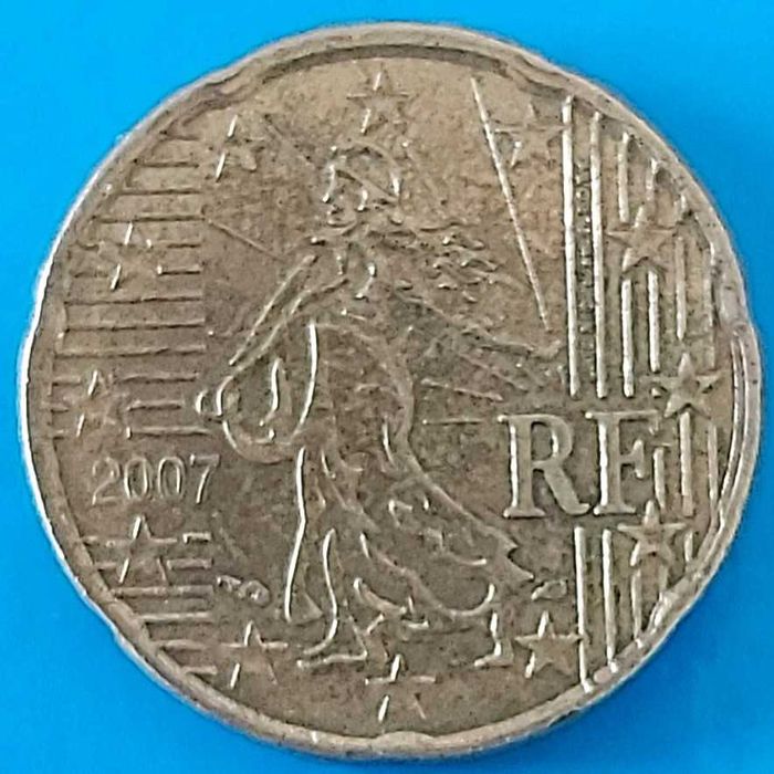 20 Cêntimos de 2007 de França, A Semeadora
