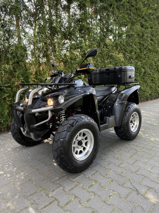 Access Triton 400*homologacja*kufer*hak*alu*transport