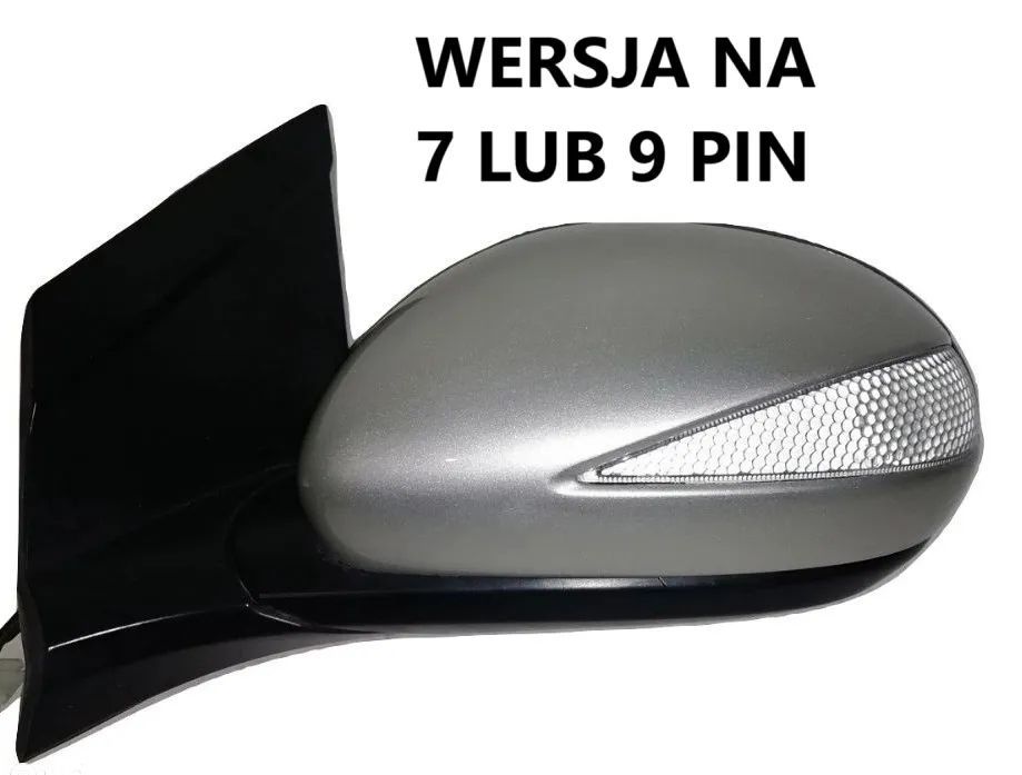 LUSTERKO HONDA CIVIC VIII 06- UFO 7, 9 PIN LUSTERKO DOWOLNY KOLOR LEWE, PRAWE EU
