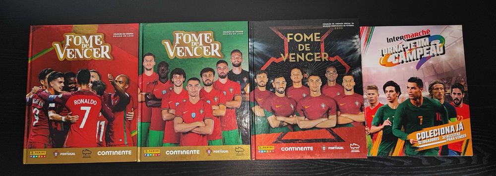 Vendo cadernetas completas e incompletas