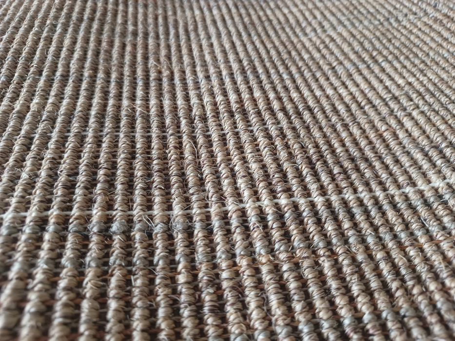 Wycieraczka wewnętrzna 60x40cm brązowa, przeplatana