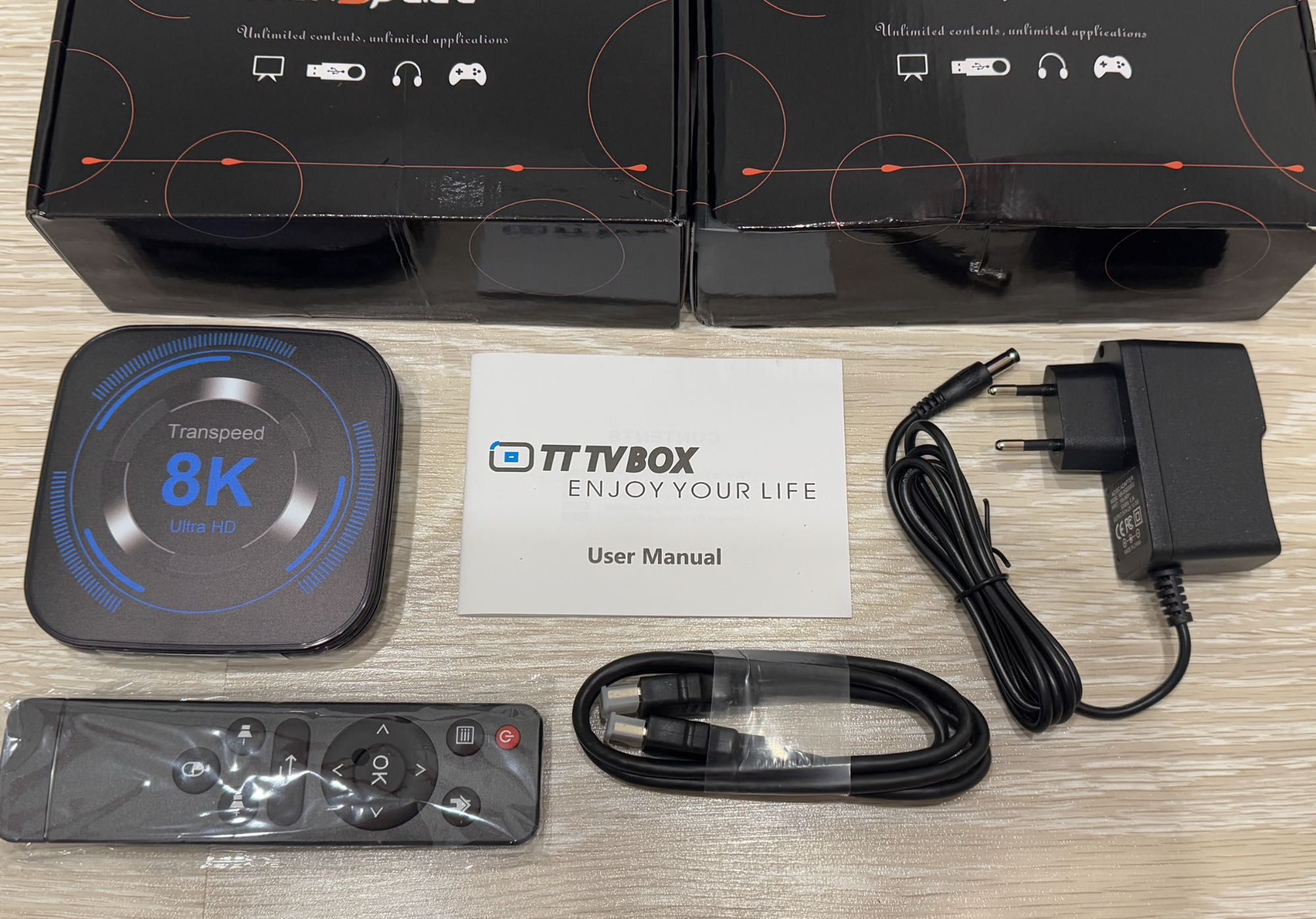 Приставка Smart TV Transpeed 8K TT TV BOX