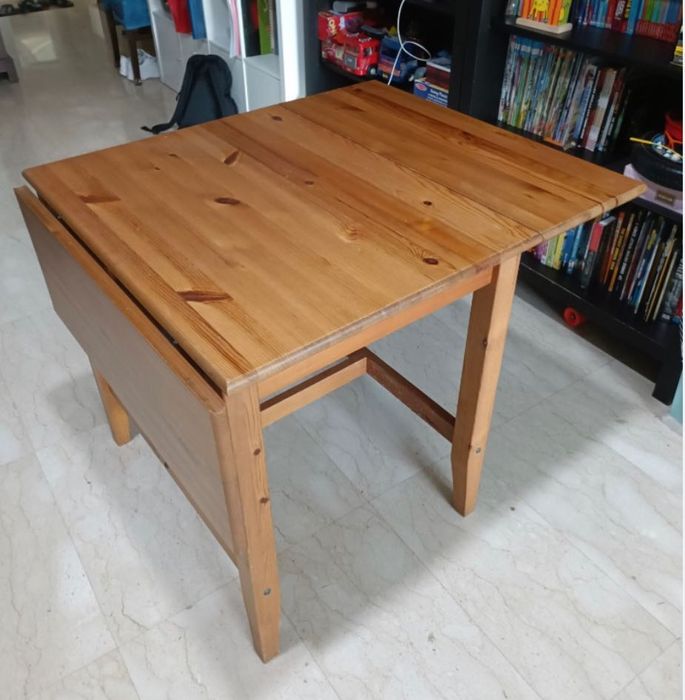 ZA DARMO LAMPA. 100% drewno j. STORNAS (1299,90 w Ikea) Stół LEKSVIK
