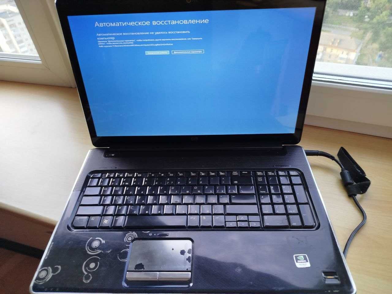 HP i7/8gb/відеокарта/SSD, з проблемами, Pavilion dv7