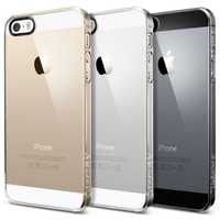 R236 Capa Gel Silicone Transparente Apple iPhone 5 5S Novo