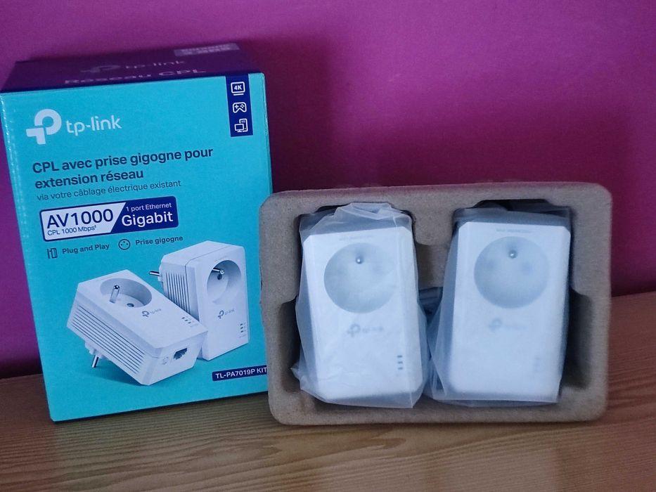 Kit 2 Adaptadores TP-Link AV1000 CPL