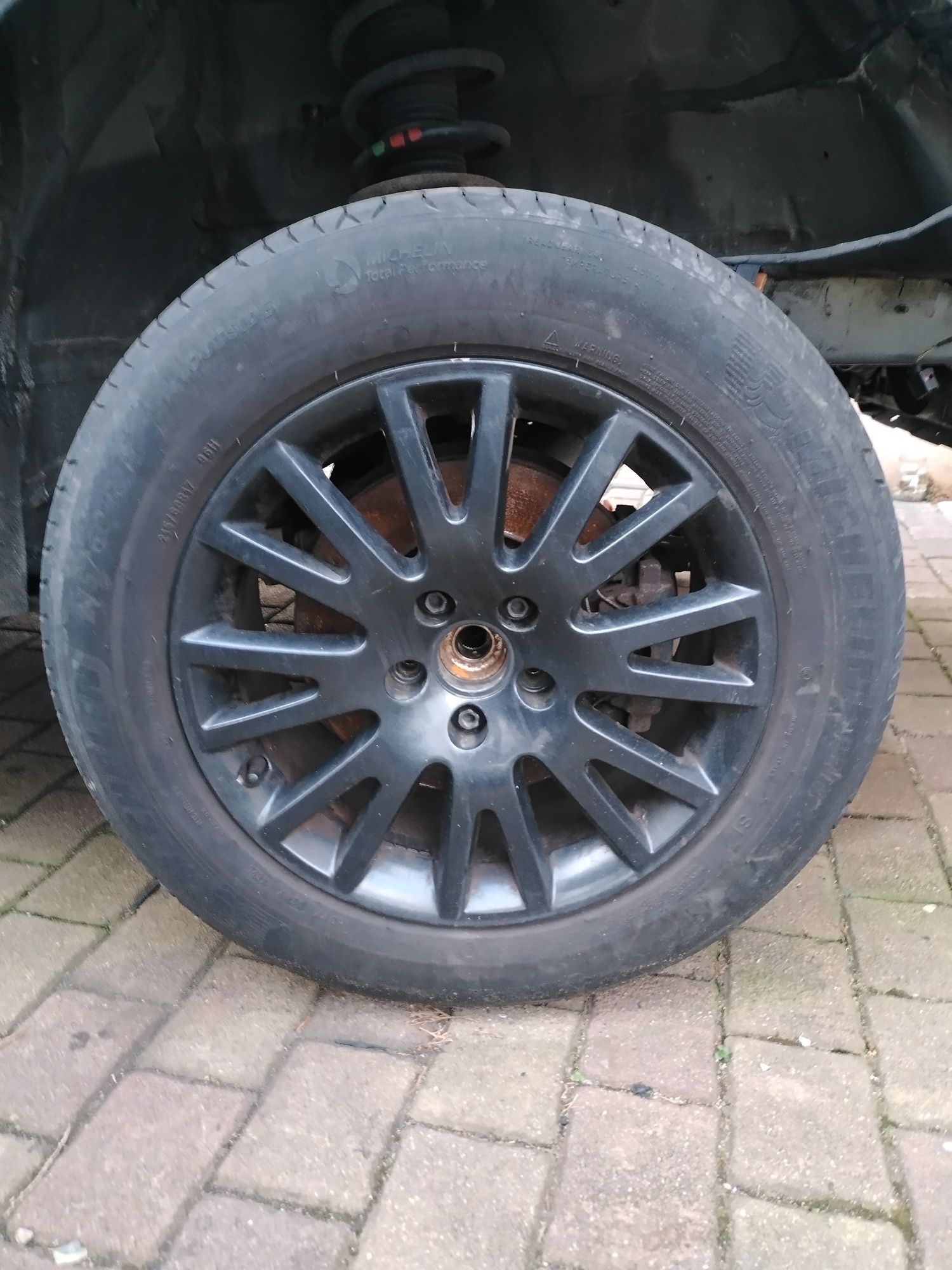 Koła z VW Tiguan 17"  5x 112 7 "  opony Michelin 215/60/17  6 mm